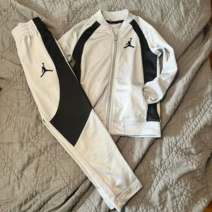 Nike Jordan sweat outfit track suit size 7